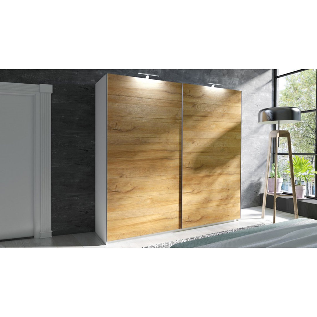 2 Door Manufactured Wood Wardrobe