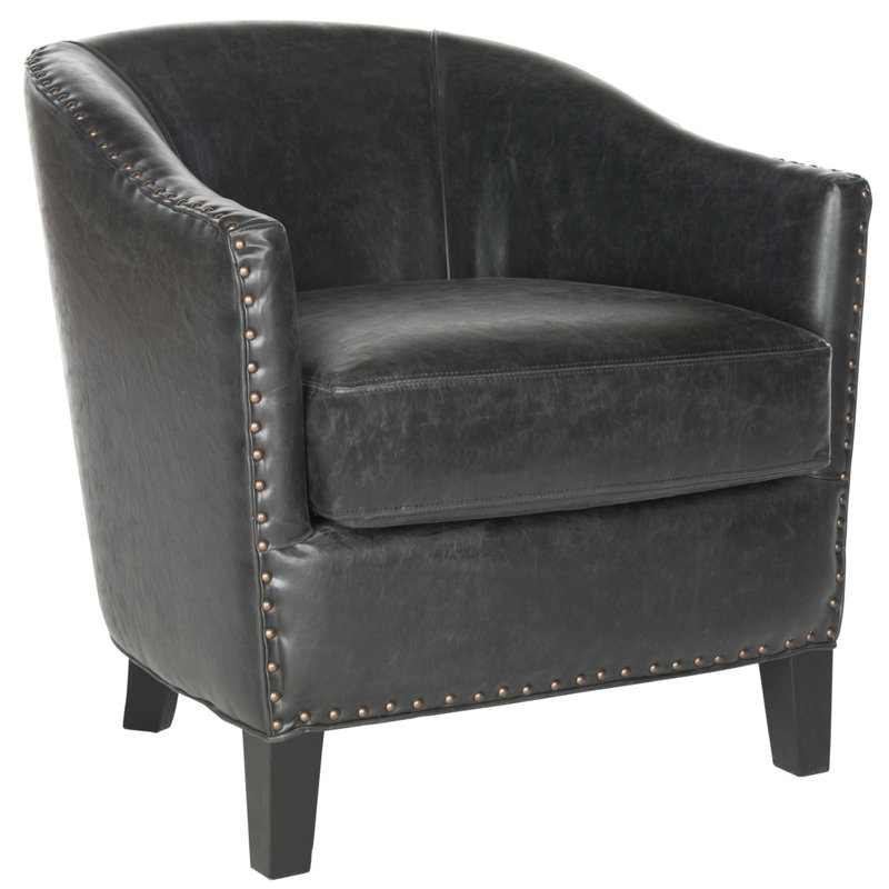 Fauteuil demi-tonneau de 28,9 po de large Philpott