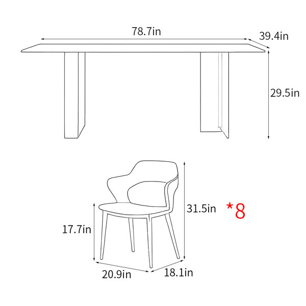Dimensions du produit