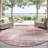Machine Washable Indoor/Outdoor Chantille ACN2402 Abstract Rug-1173049656