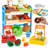 Color Sorting Food Toy with Display Rack & 6 Boxes