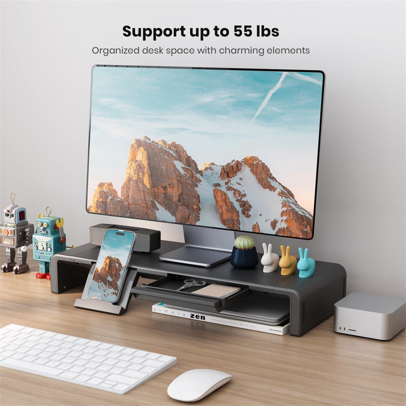 Monitor Stand, Black
