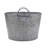 Towle Living Galvanized Hammered Metal 12-In Round Bucket