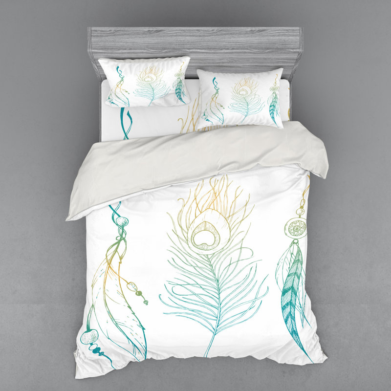 Rustic Polyester Duvet Cover, Queen Duvet Cover + 3 Additional Pieces