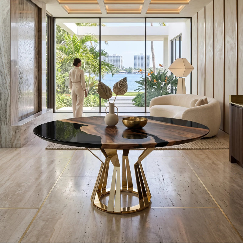 Atalante Coffee Table, 17.7"H x 47.2"L x 47.2"W