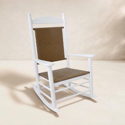 POLYWOOD® Rocker Woven Patio Rocking Chair