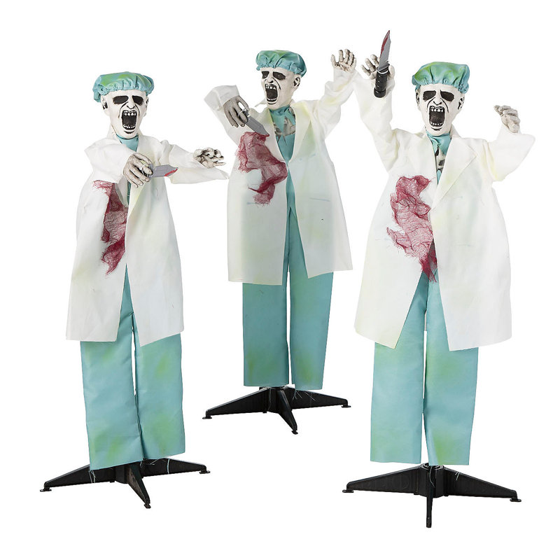 3 piquets Fun Yard Doctor
