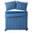 Brooklyn Loom Katrine Cotton Geometric Shapes Quilt-1605039364