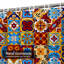 Rideau de douche mexicain avec 12 crochets-1387212113