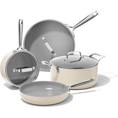 7 - Piece Non-Stick Aluminum Cookware Set
