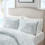 Ensemble de housse de couette mini blanc double / grand