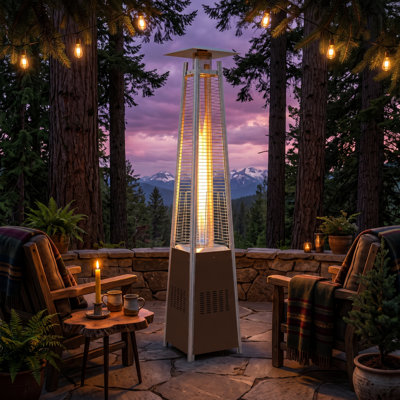 48000 BTU Pyramid Patio Heater for Outdoor Use