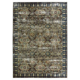 BAOLA Oriental Vintage Area Rug Olive/Black