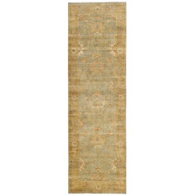 Oushak Hand Knotted Wool Oriental Rug