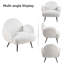 Fauteuil rembourré Ozpa Sherpa-45166850-45166851