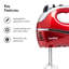 VonShef 5 Speed Hand Mixer-58069220