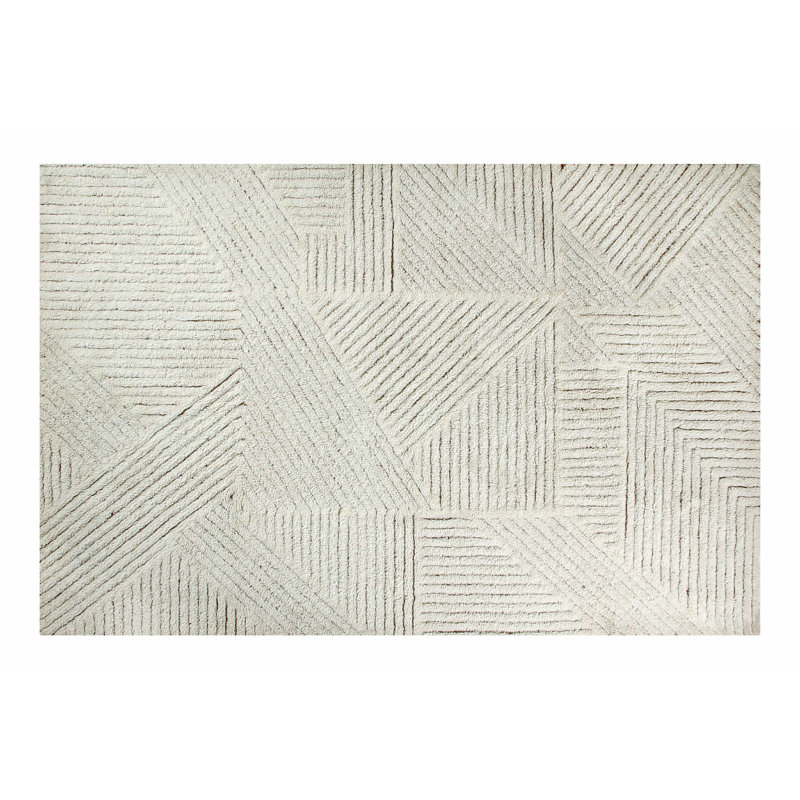 Tapis en laine Fields Almond Valley