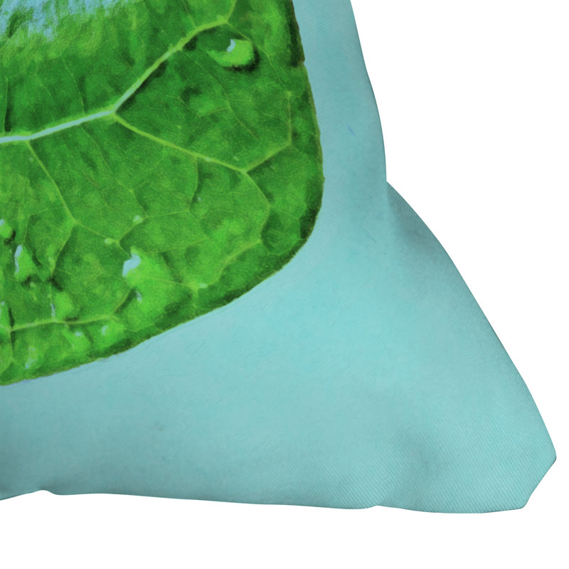 Deb Haugen Leaf Indoor/Outdoor Throw Pillow