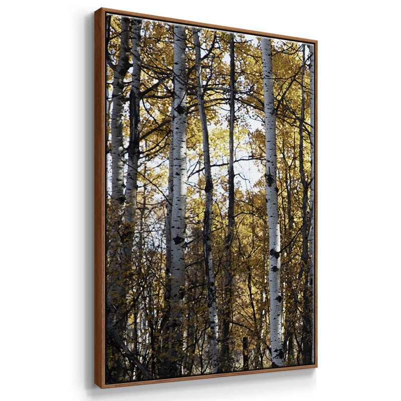Sunny Grove - Toile encadrée multi-pièces, H 36 po x l 75 po x P 2 po, Noyer