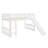 Twin Low Loft Bed with Slide-1344591440