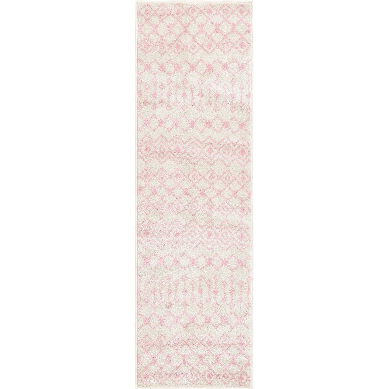Abstract Indoor Rug, Runner 2' x 7'