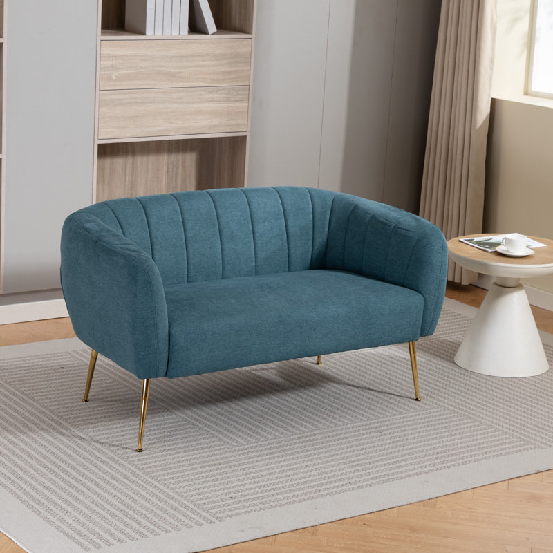 2 Seater Loveseat, Teal