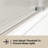 56''-60"W x 58''H  Frameless Tub Door-101053663