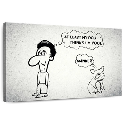 Funny Blunt Dog