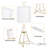 Kieve Metal Table Lamp-1578053739
