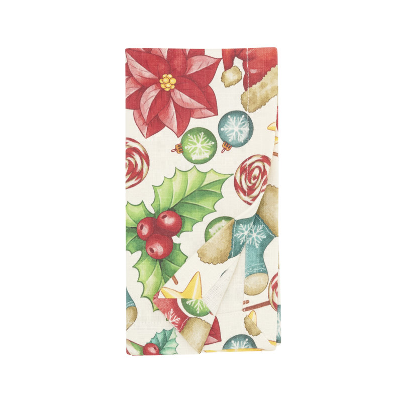 Serviette de Noël (ensemble de 4)