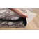 Tapis brun clair / brun foncé Stephan