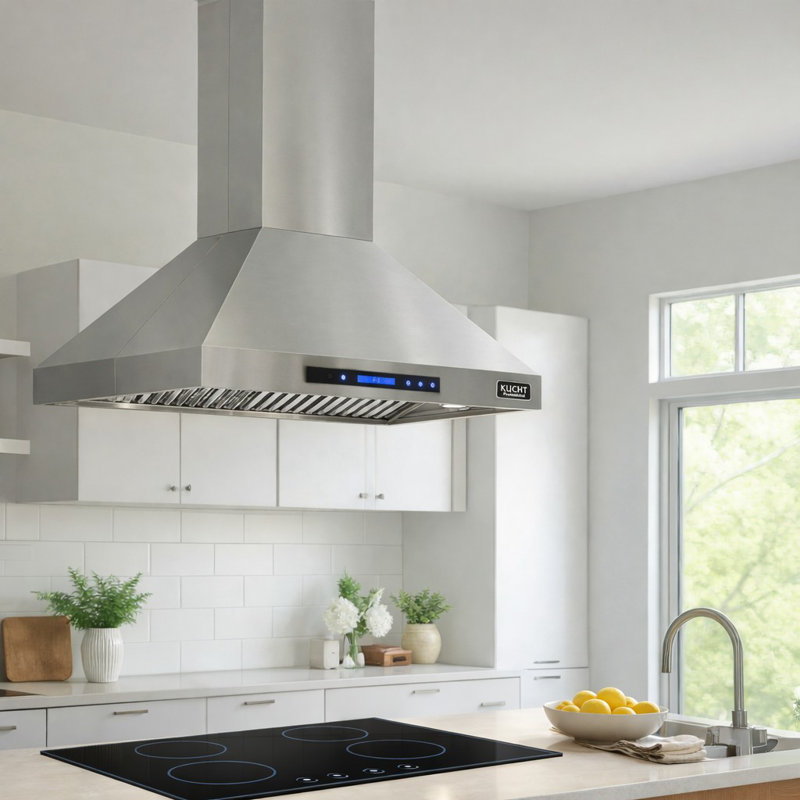 Hotte de cuisine intégrée en acier inoxydable 900 CFM KUCHT Professional de 36 po