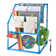 Yescom Freestanding Pool Towel Rack Outdoor, 7 Bar Storage PVC,Drying Laundry Rack for Beach Swimming Pool