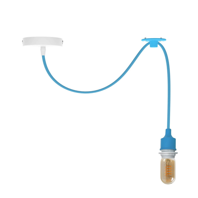 Mayview 1 - Light Single Pendant, Yes, Light Blue