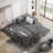 Solsticea 80" Convertible Sleeper Sofa Bed With 2 Pillows, Chenille Folding Mattress Couch Removable And Washable Sofa, Floor Sofa Lounge Couch For Living Room Small Spaces-1884875654