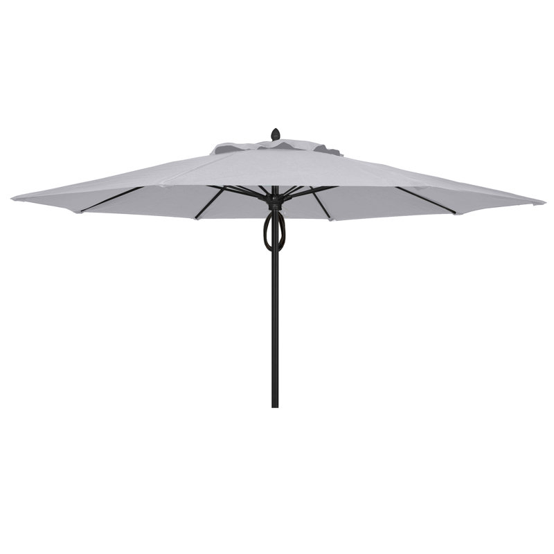 Parasol de marché 11 'Prestige, Blanc, Sarcelle