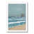 White Framed Paper Print
