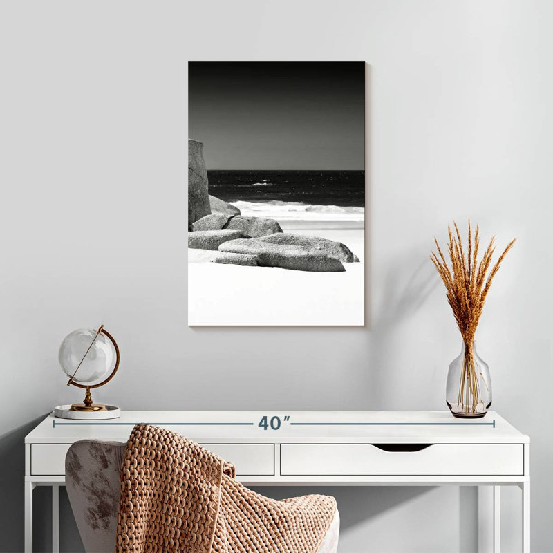 Plage de sable blanc Aime Tranquil I, H 24 po x l 16 po