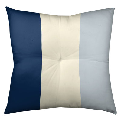 Striped Reversible Throw Pillow