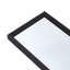 Kenetha Wood Flat Wall Mirror