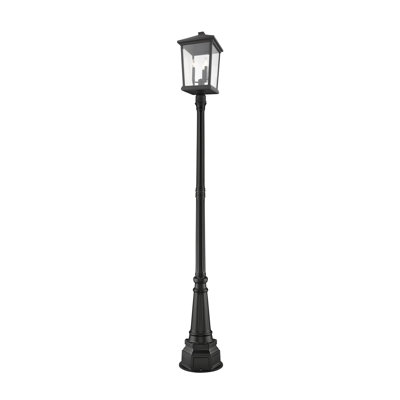 Bourke Transparent Lamp Post (Full)