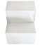 Woodcrest 5 Bottle Wall Mounted Wine Bottle Rack in White