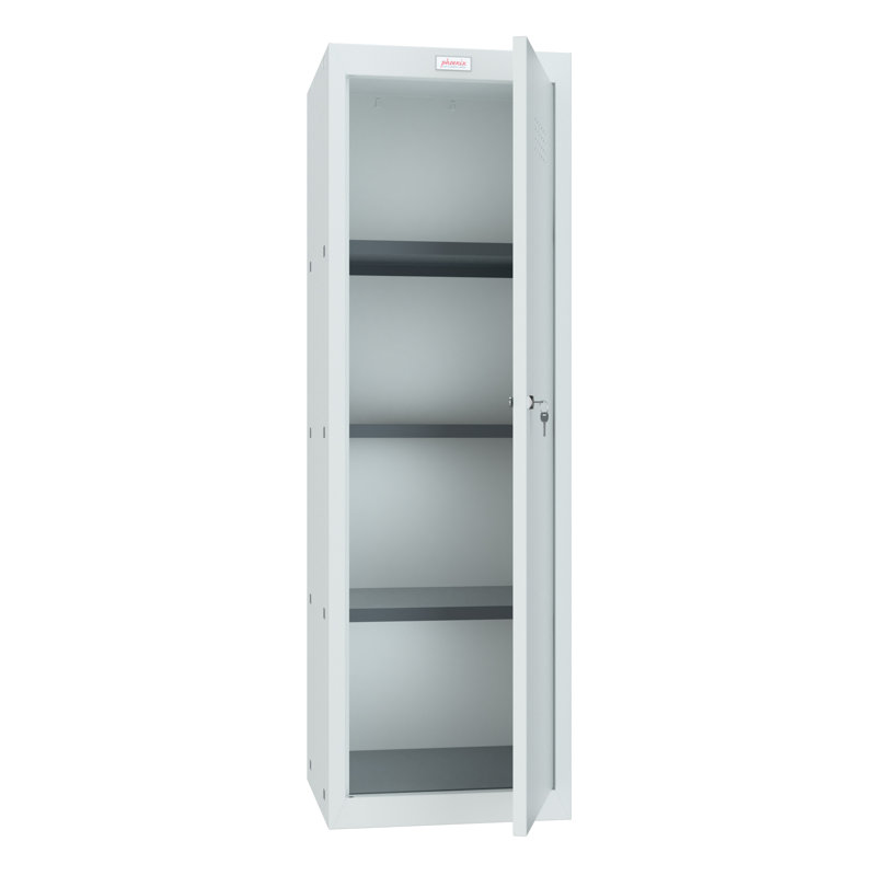 Metal 1 - Tier 40cm with Key, Light Grey