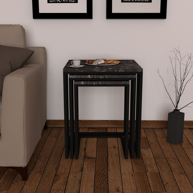 Tables de bout Willard, Noir