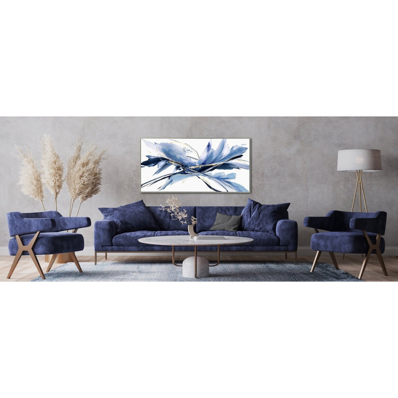 Iris, art mural sur toile