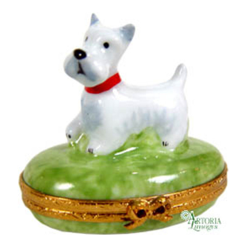 Dogs Handmade Ceramic Decorative Box