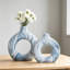Ensemble de 2 vases en céramique Donut