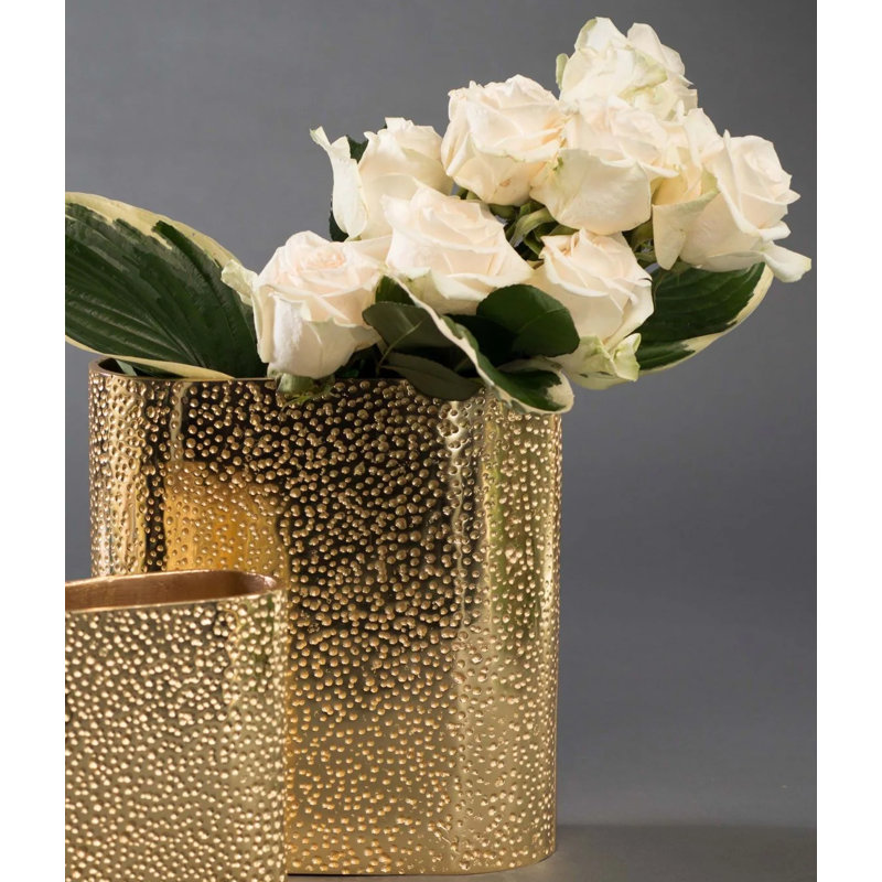 Petit vase Cosmos, H 9,5 po x l 9 po x P 4 po
