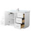Elan TK 60" Freestanding Single Bathroom Vanity with Marble Top-1224447173-1224447194