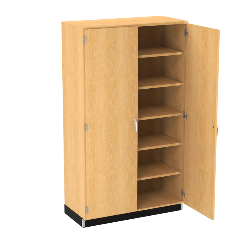 Hinged Manufactured Wood Classroom Cabinet